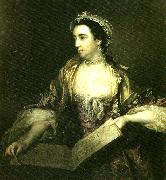 Sir Joshua Reynolds the contessa della rena oil painting on canvas